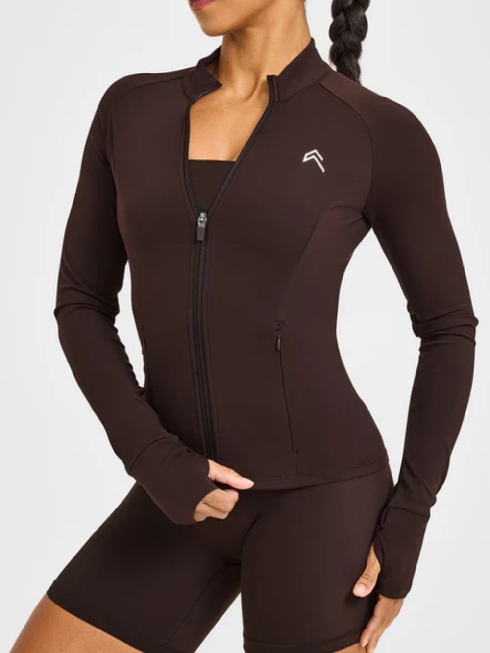 ONER ACTIVE UNIFIEDMOVE JACKET IN 70% COCOA (XS)